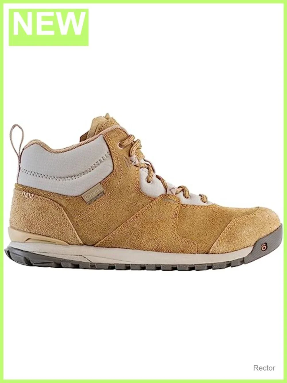 LWG Gold Certified Suede Leather Mid-Top Hiking Boots